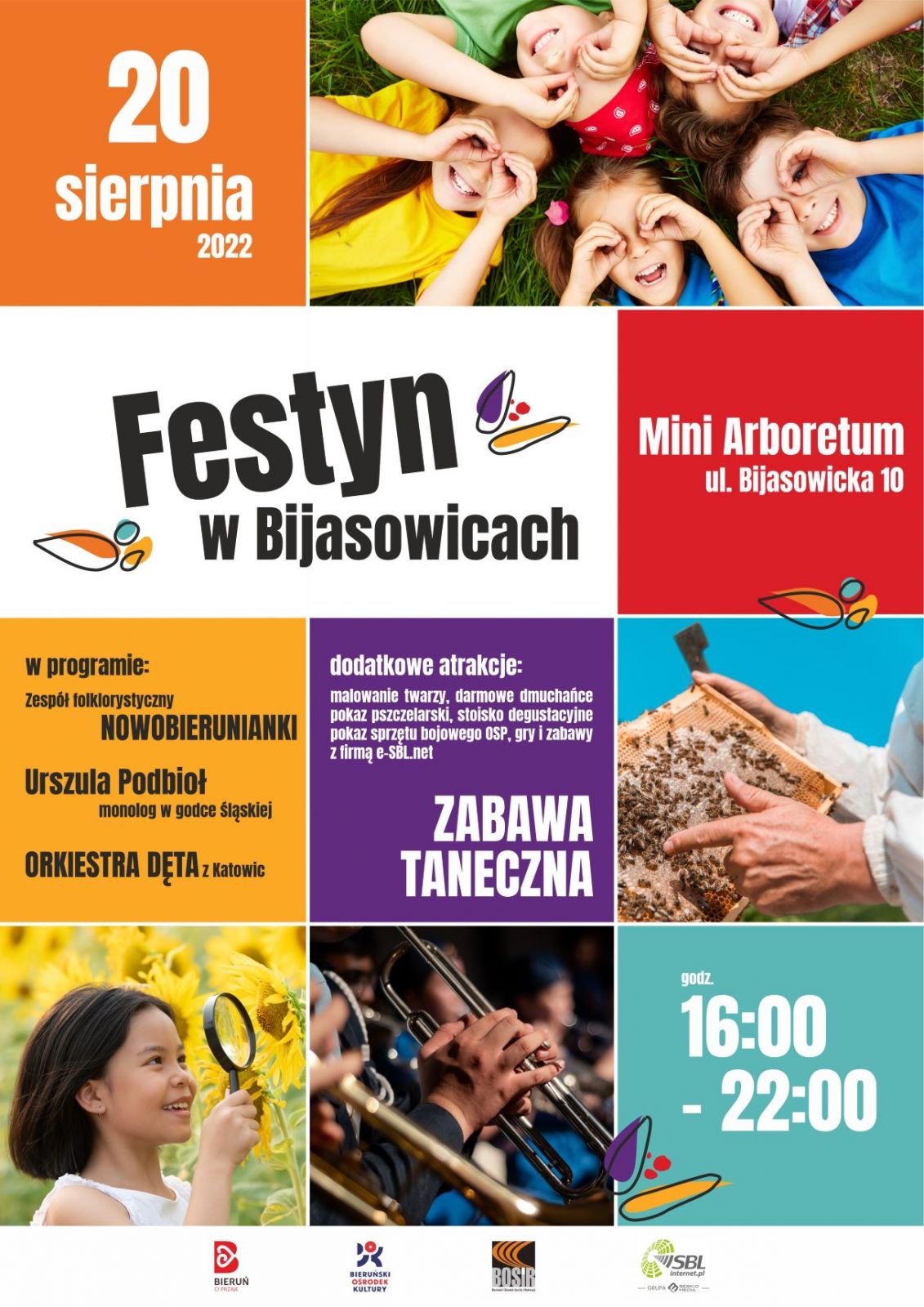 plakat festyn Bijasowice